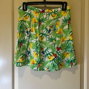 Printed American apparel skirt size large